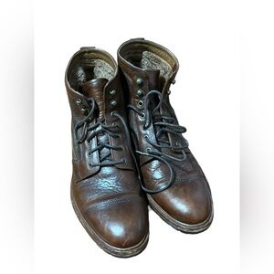 $400 Trask Men’s Sz 8.5 Boots with fleece heel lining